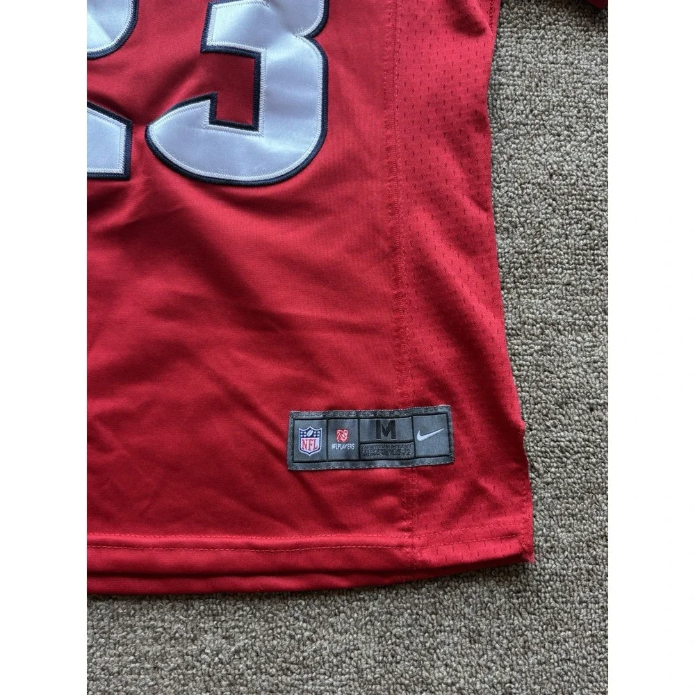 Womens Houston Texans Nike Arian Foster #23 Equipment On Field Red Jersey Size M
